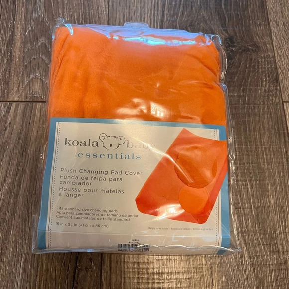 Koala Baby Essentials Changing Pad Cover Orange NWT - Picture 1 of 2